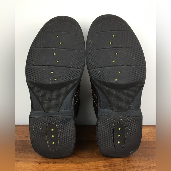 Clarks Wave Center Top Brown Leather Chukka Boots 26102153 Men’s Size 7.5M. - Picture 4 of 11